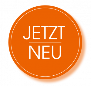 ideM'alA®-Label JETZT NEU.rund.orange